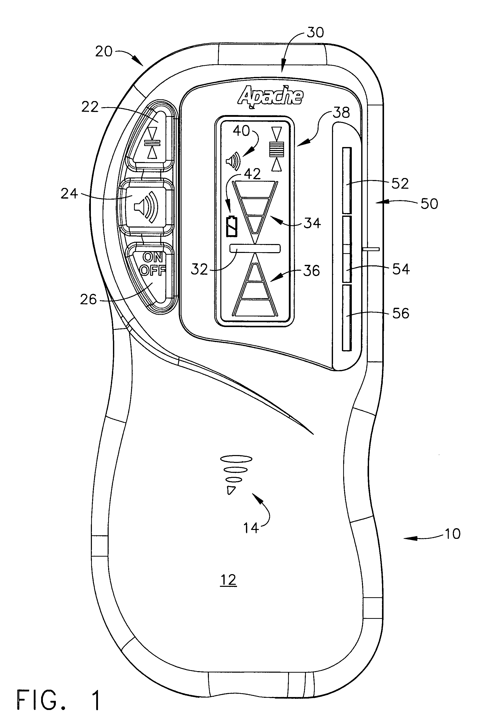 Laser light detector with reflection rejection algorithm