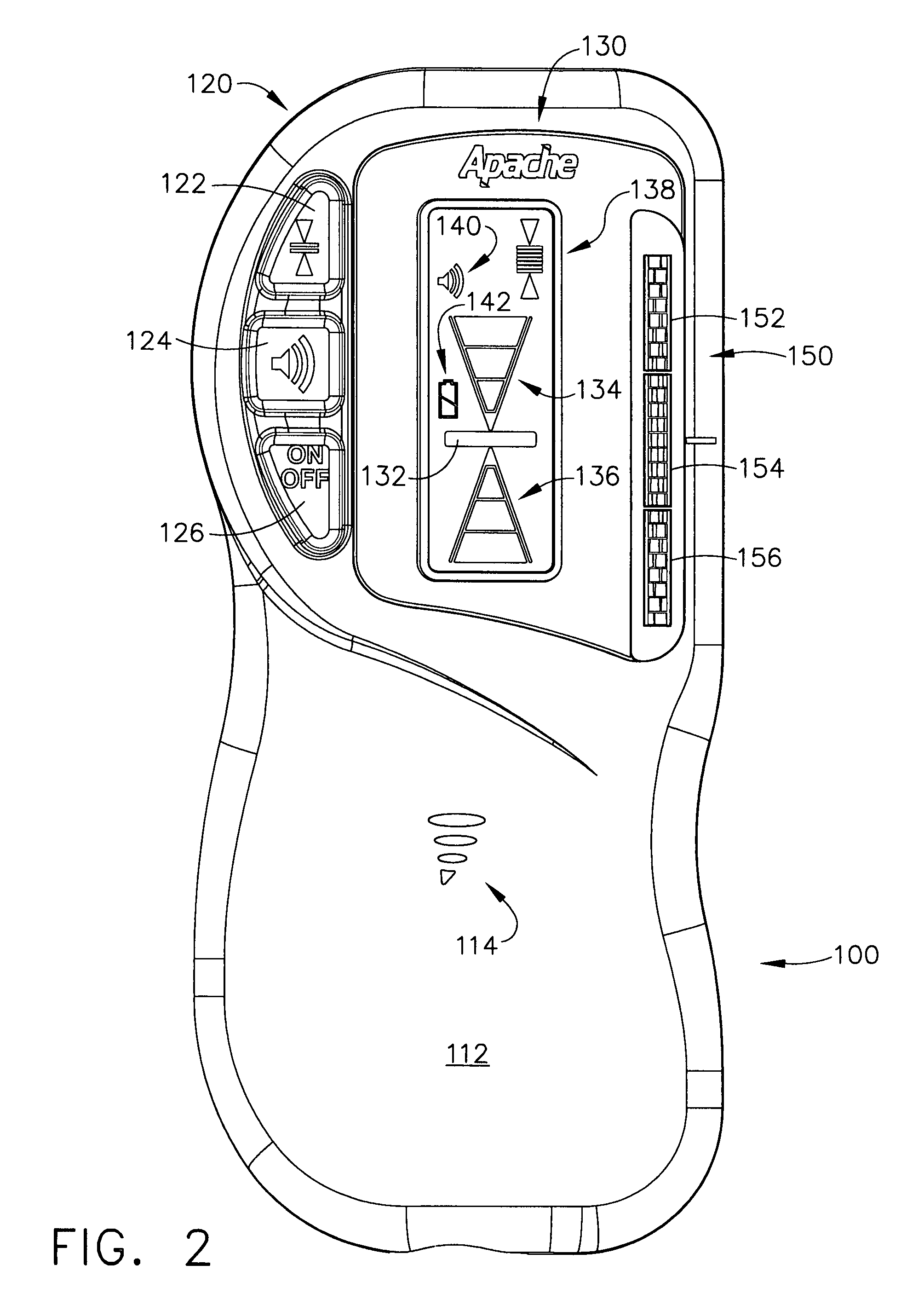 Laser light detector with reflection rejection algorithm