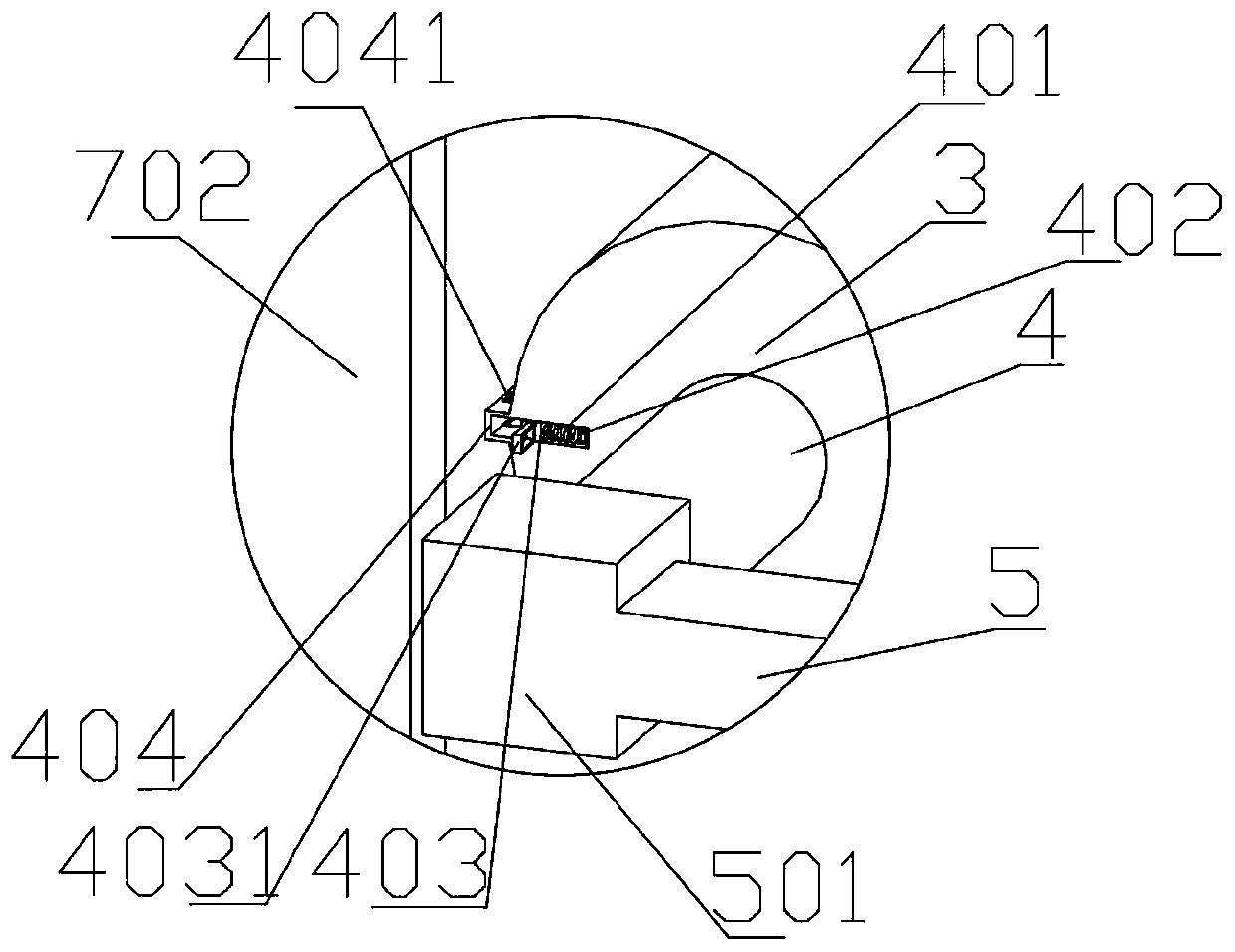 Automatic accommodating box with automatic water hose winding device and system thereof