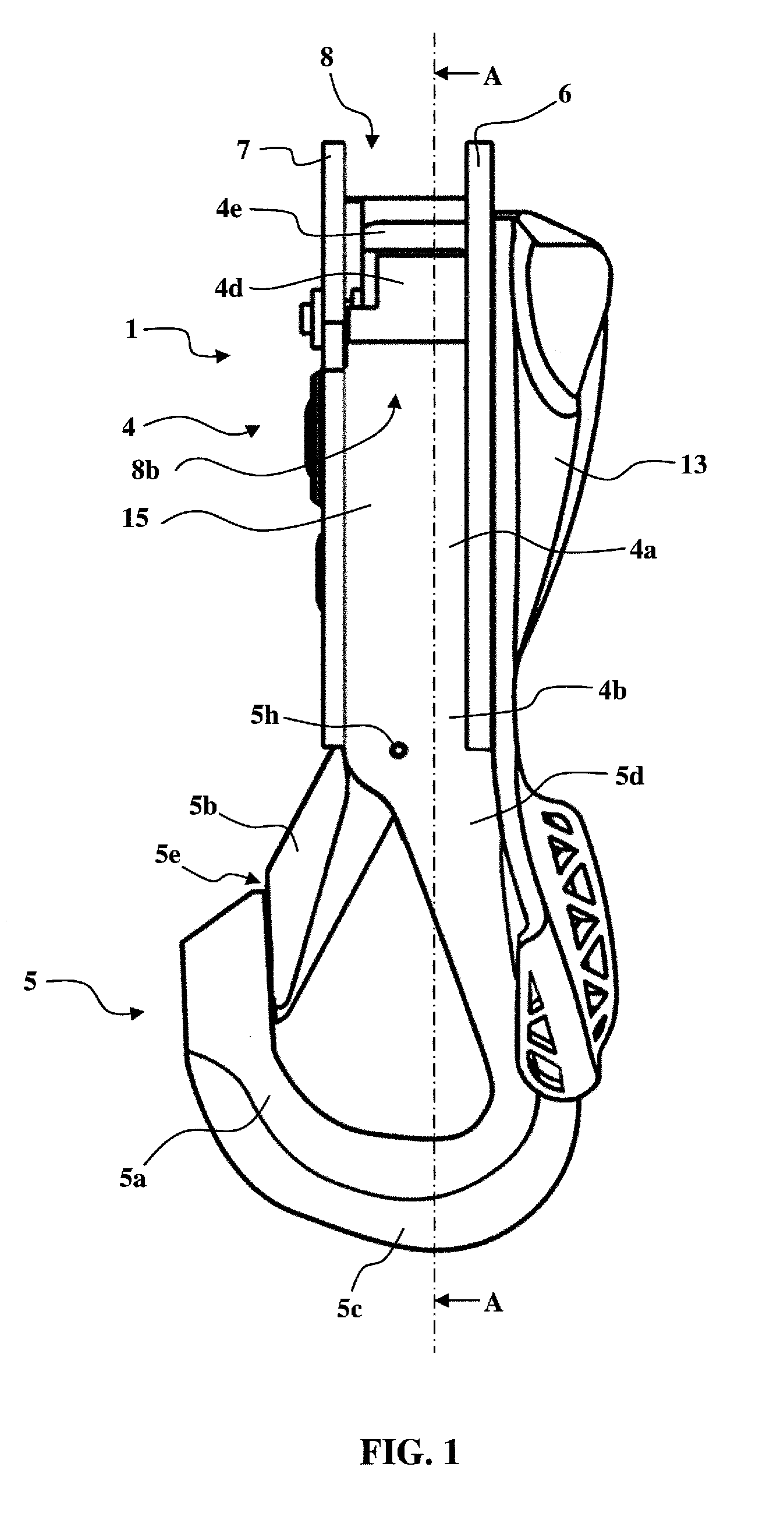 Self-blocking descender-belay device