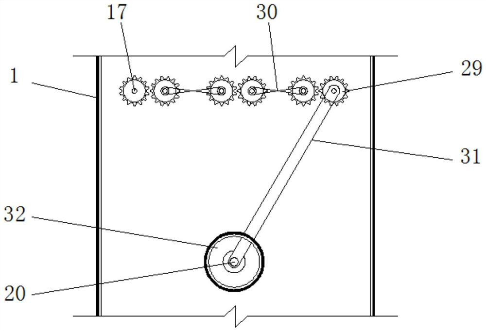 A crushing device for construction waste that is convenient for classification and collection