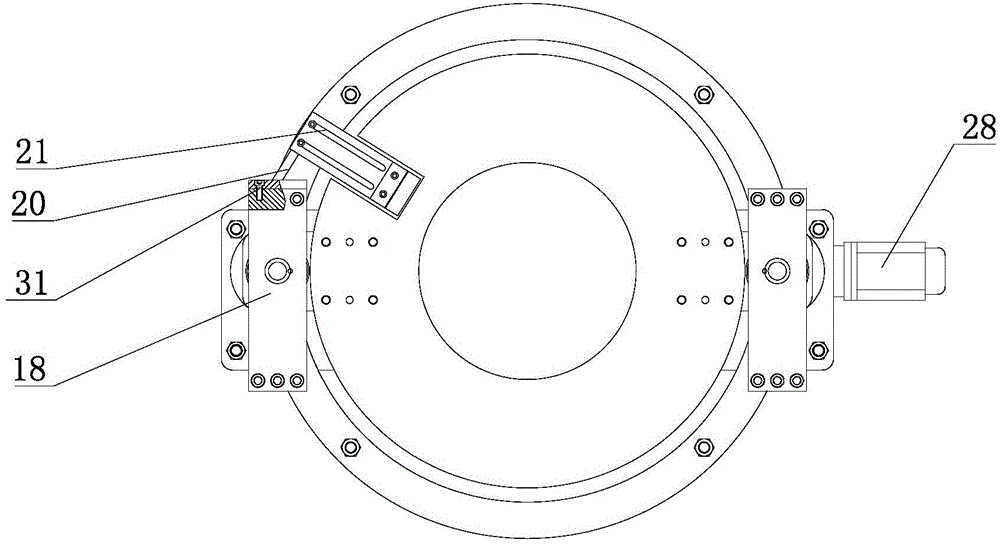 Automatic feeding elevator of high-speed punch by round punching and control method