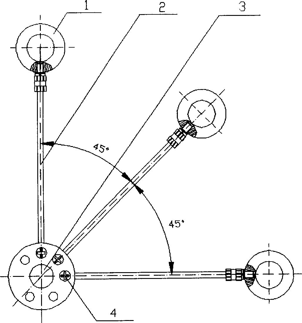 Plane strain measurement sensor