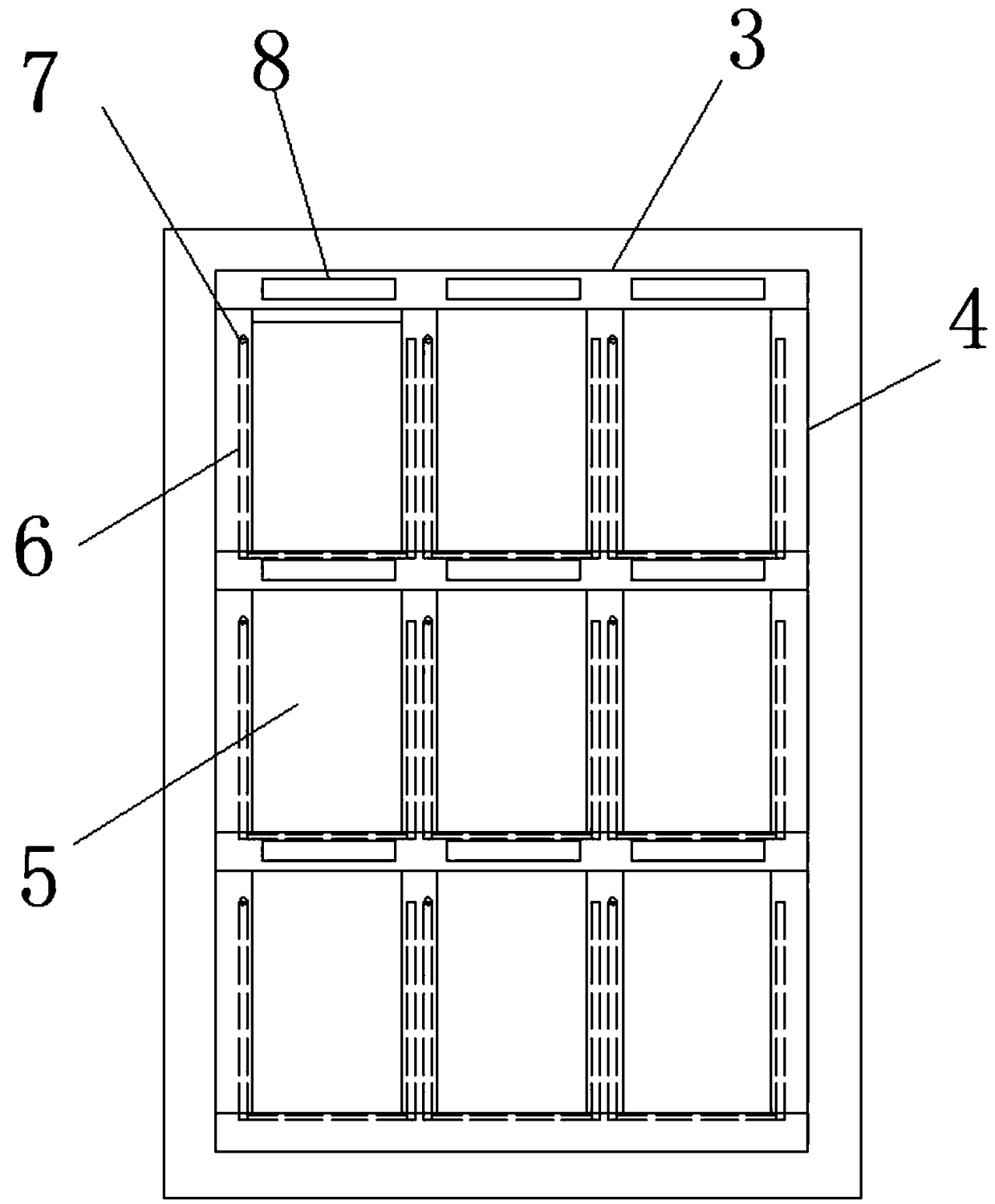 Overheating protection device for switch cabinet