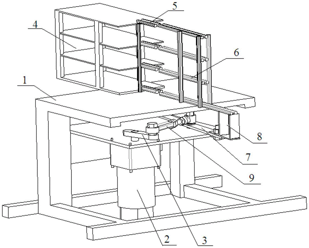 A tailbone rocking device for experimental animals and its application