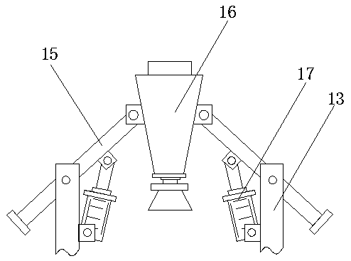 Furniture plate painting device