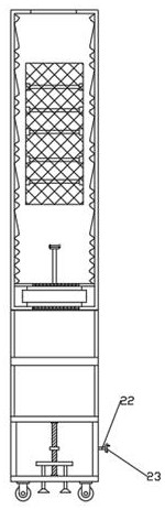 Intelligent electric power safety appliance cabinet with sterilization and peculiar smell absorption functions