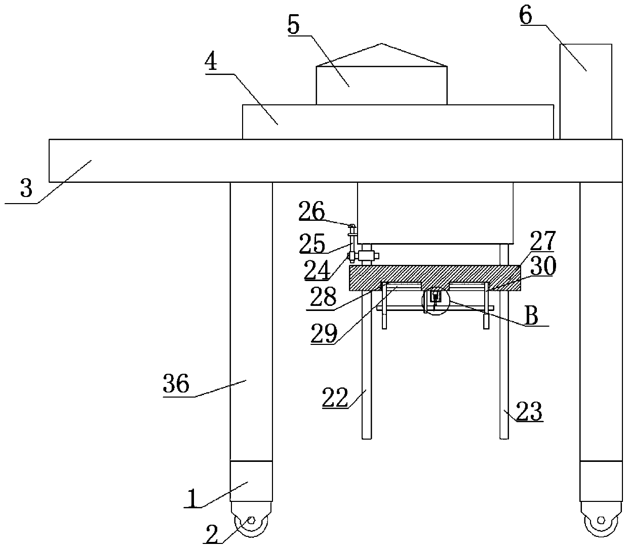 Adjustable encasement tool based on port logistics