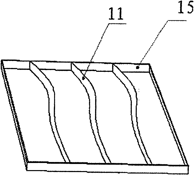 Belljar type grid distribution device for ceramic forming press and its distribution method using the distribution device