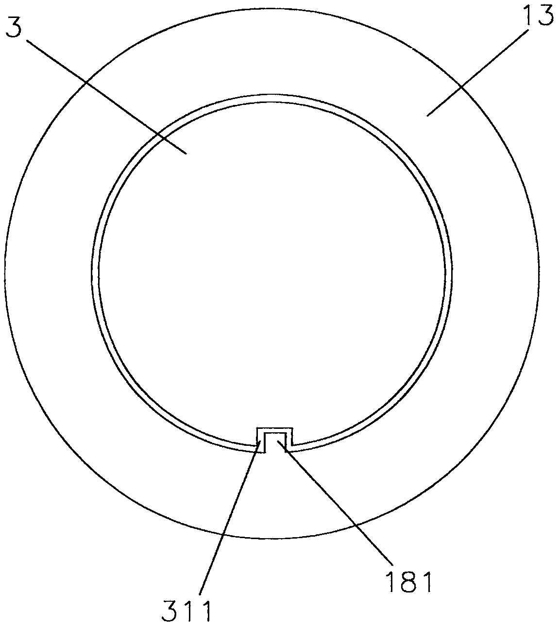 Three-dimensional code nut lock