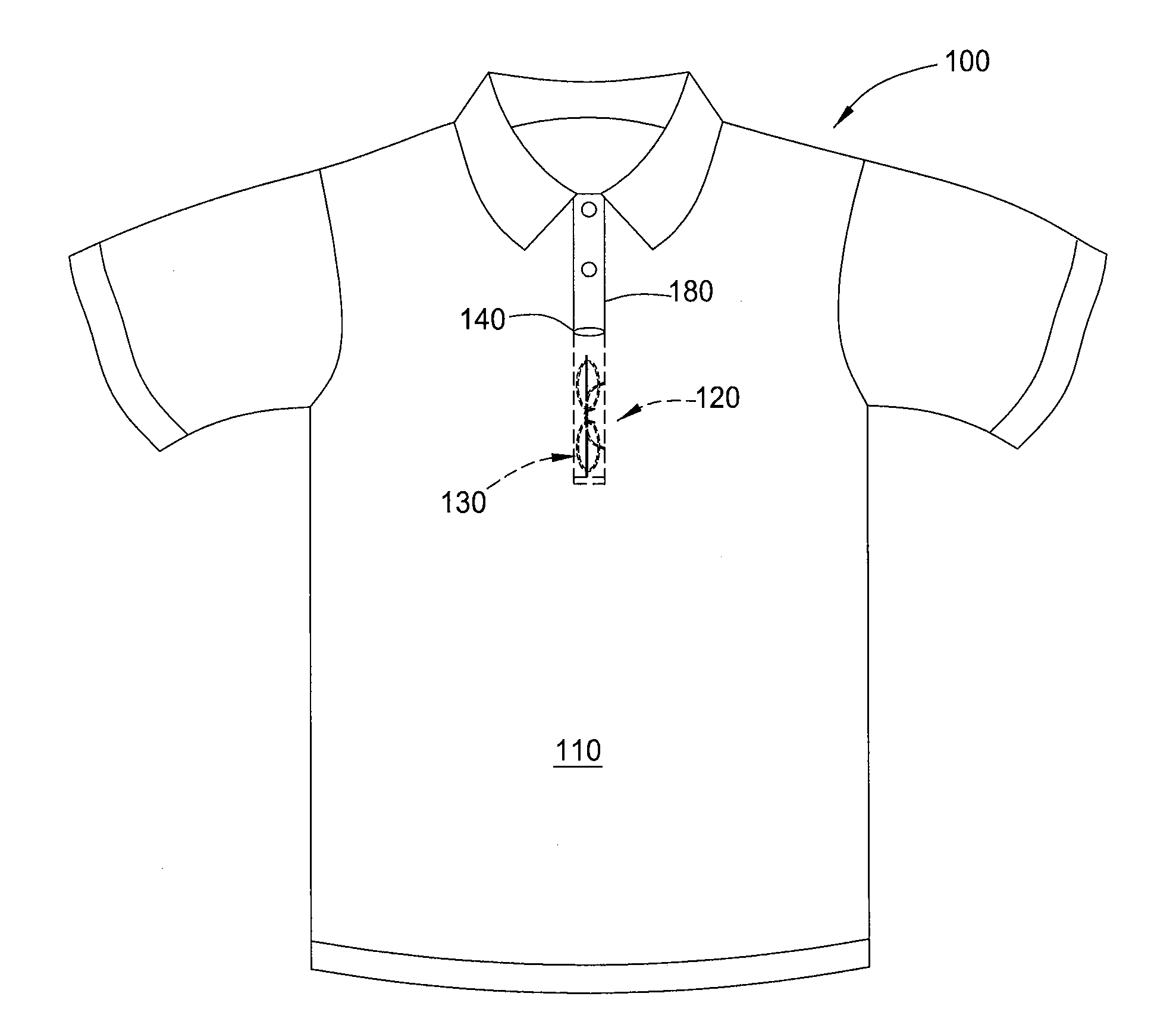 Apparel with integrated eyewear pocket