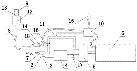 Integrated self-power-interruption charging device integrated with advertisement putting and plugging box