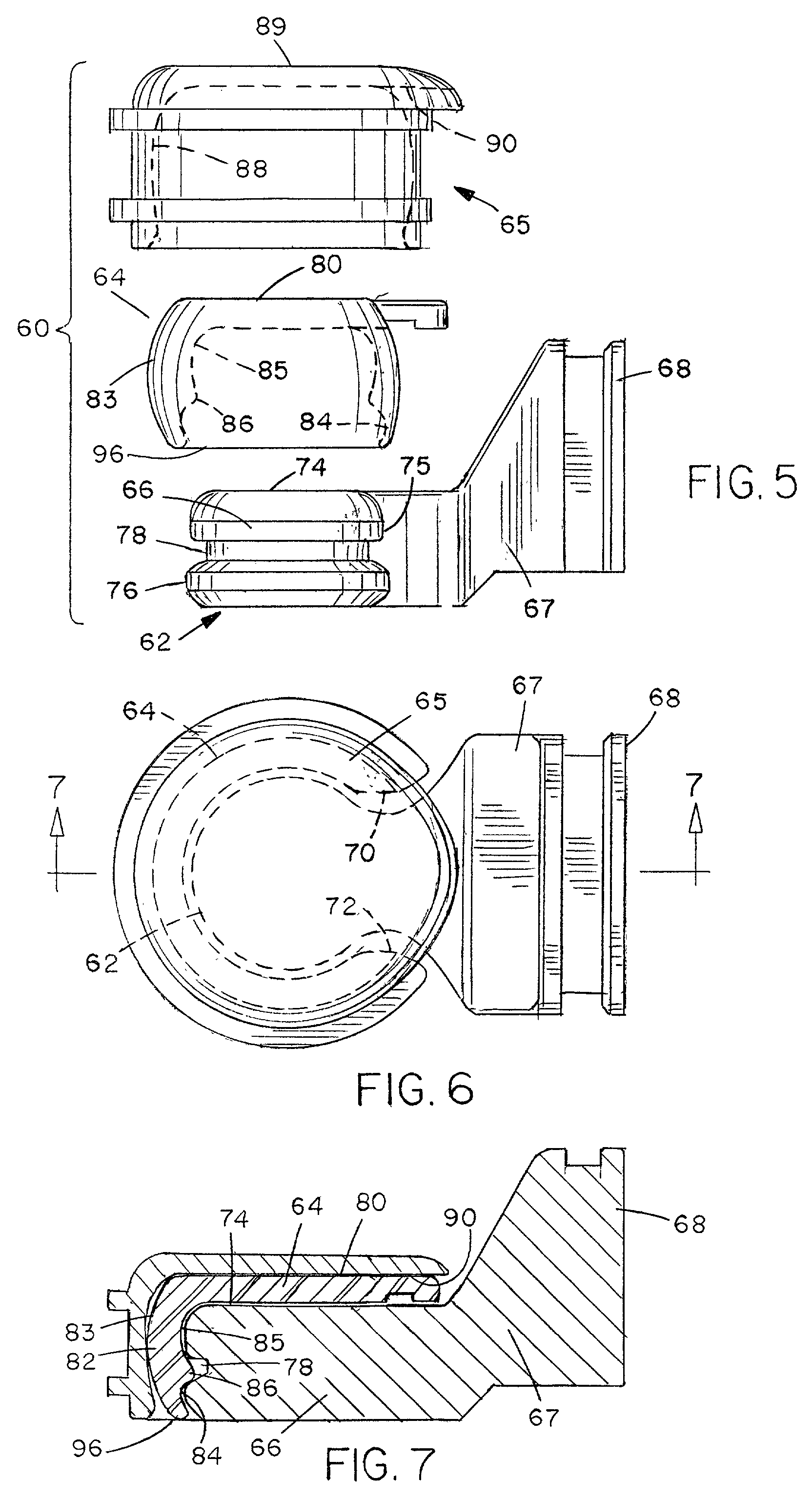 Dental attachment assembly and method