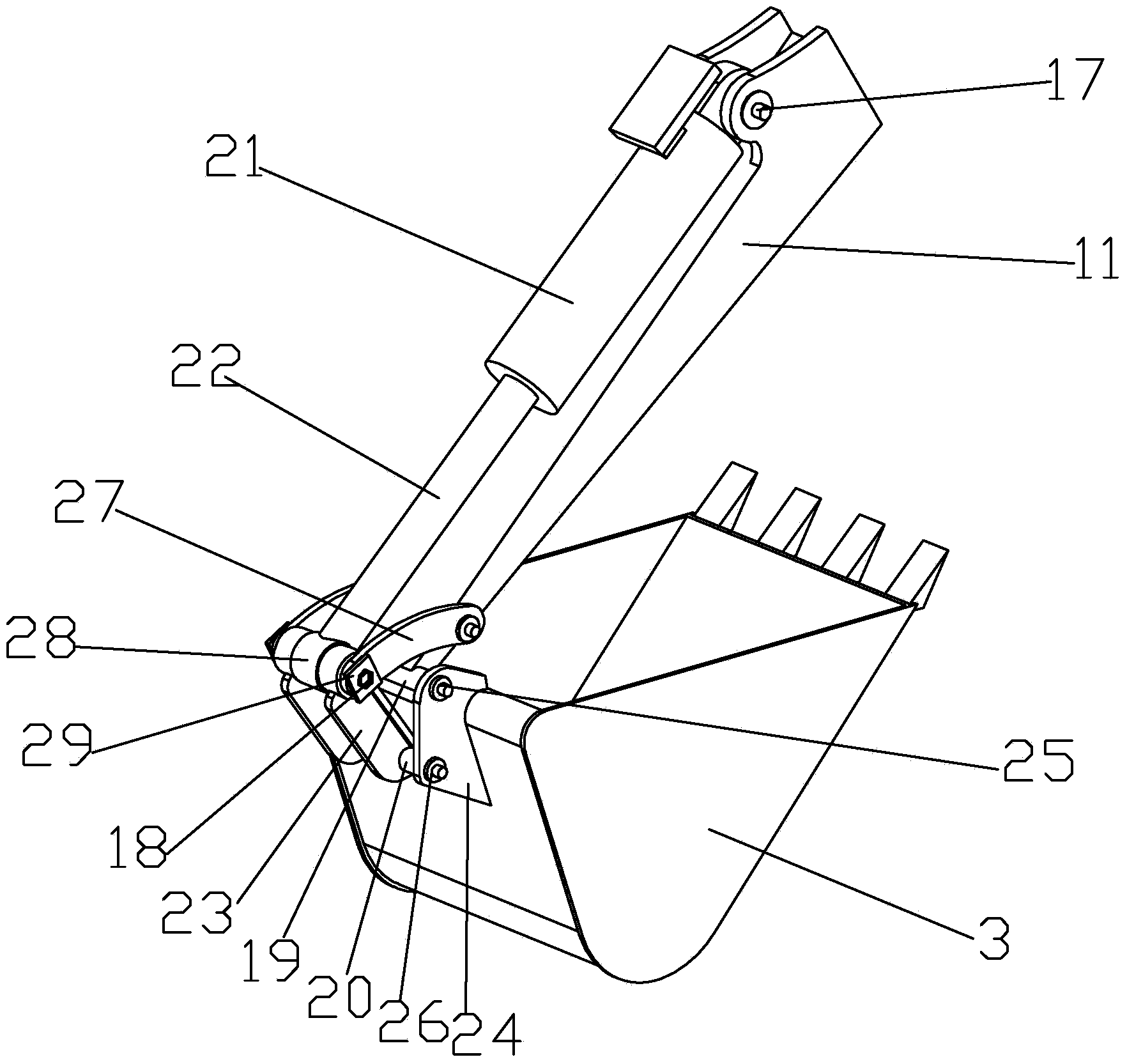 Dual-use device for shoveling and bulldozing