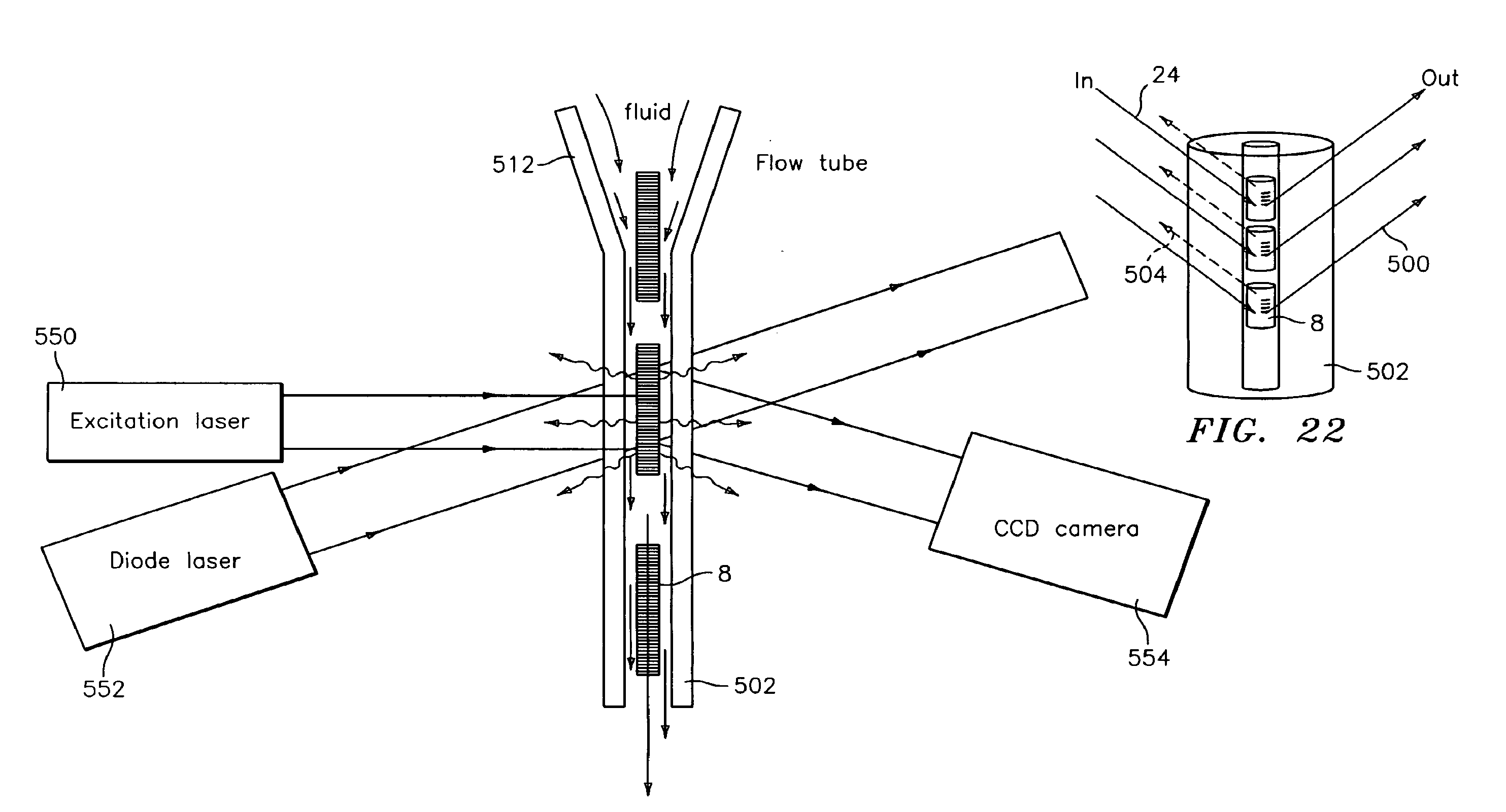 Method and apparatus for aligning microbeads in order to interrogate the same