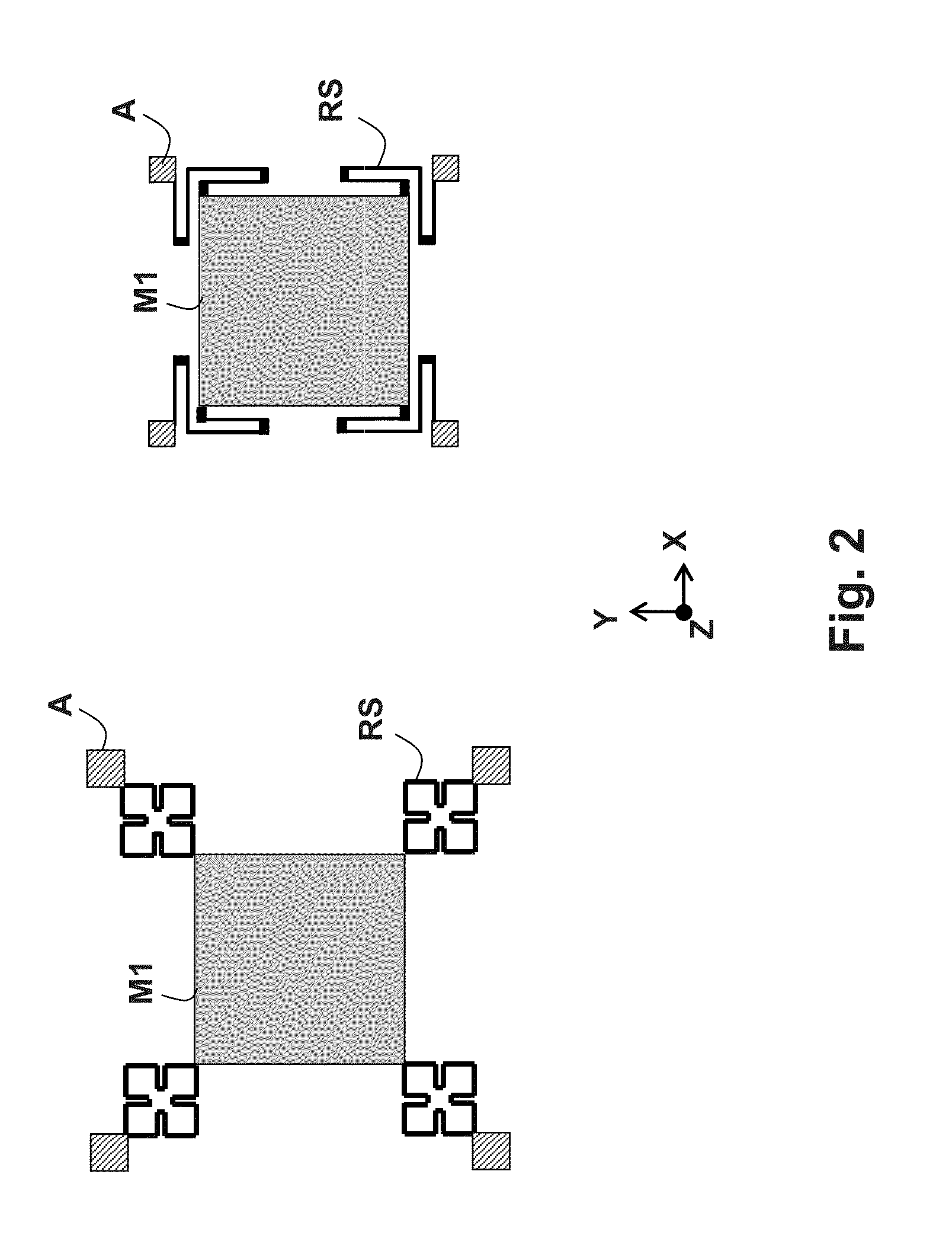 MEMS angular inertial sensor operating in tuning fork mode