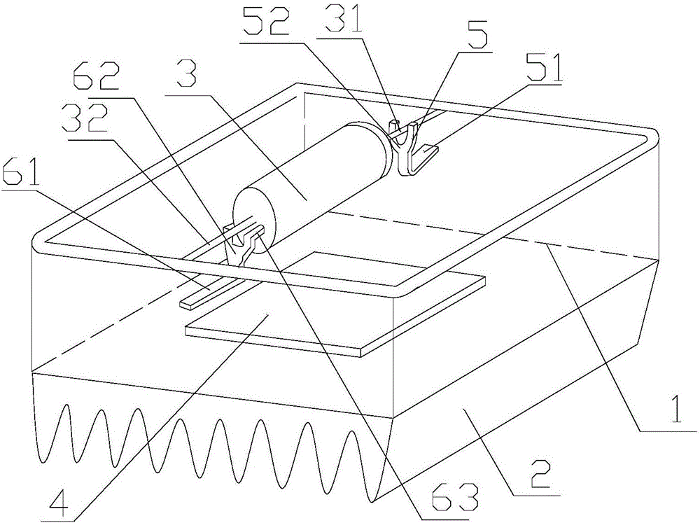 Fool-proof structure installed in regulator diode in automobile generator