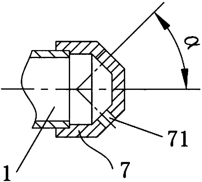 A double swirl flat flame burner