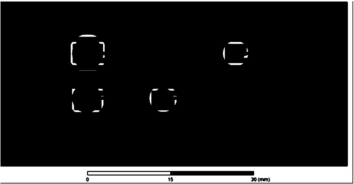 Information capacity expansion method for chipless RFID electronic tag