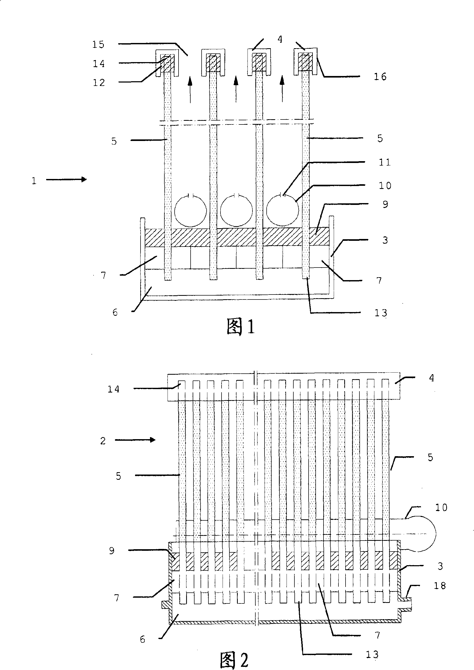 Capillary membrane filtration module