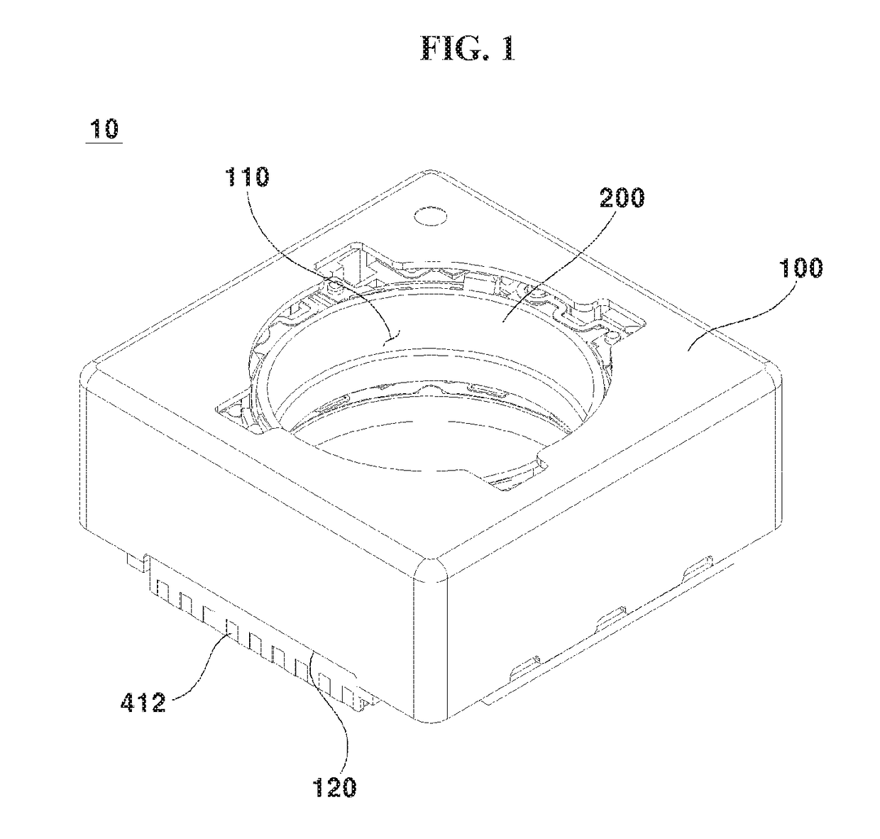 Lens driving unit, and a camera module and an optical appliance including the same