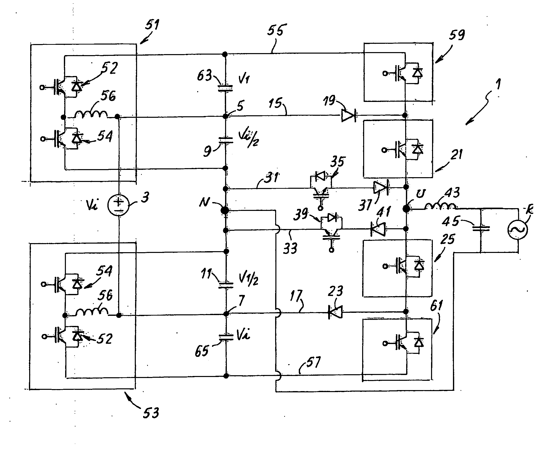 Multi-Level DC/AC Converter