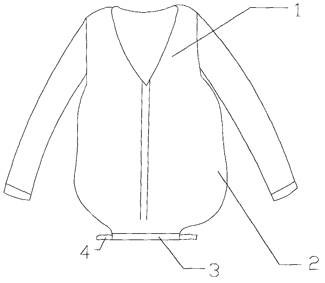 Flash close-fitting coat