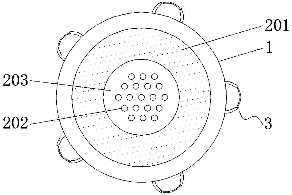 Pressure reducer for racing heart