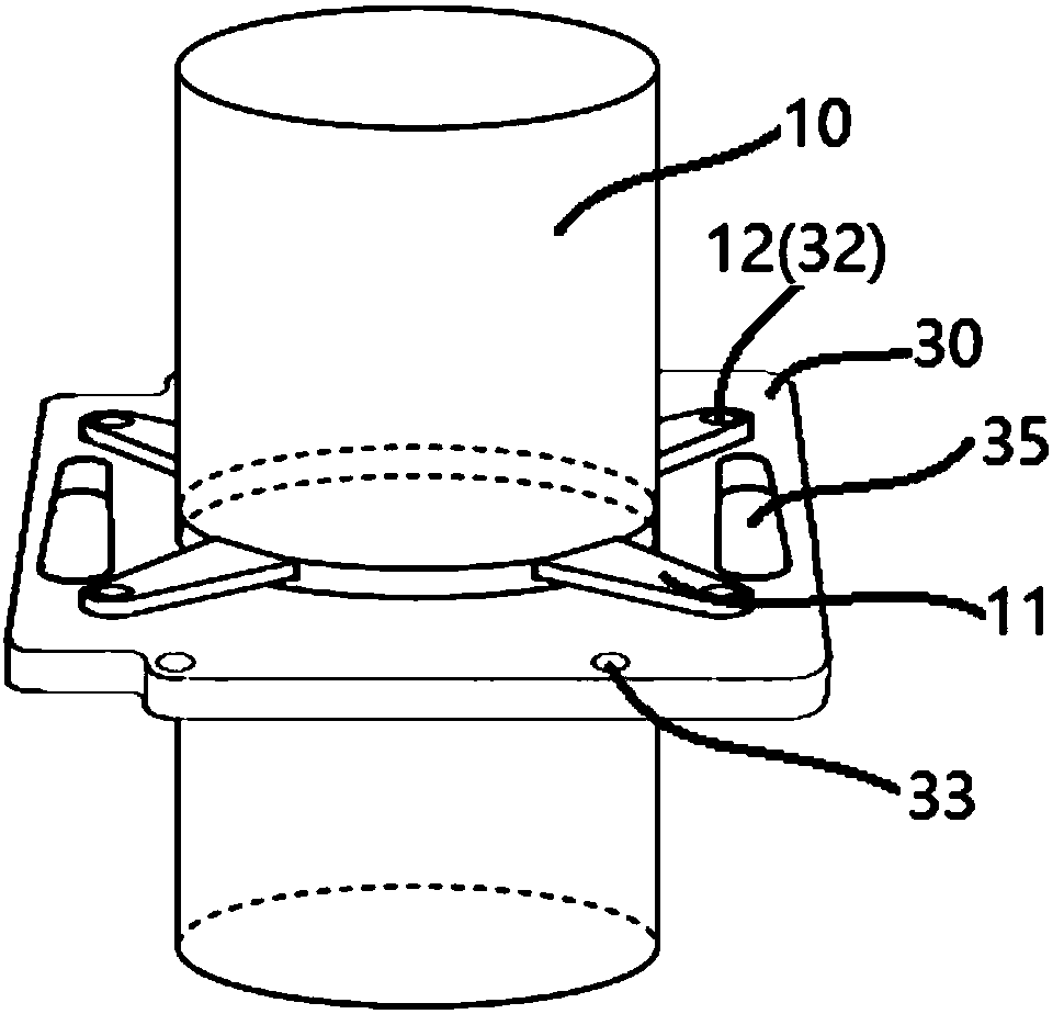 Packaging machine and discharge pipe assembly thereof