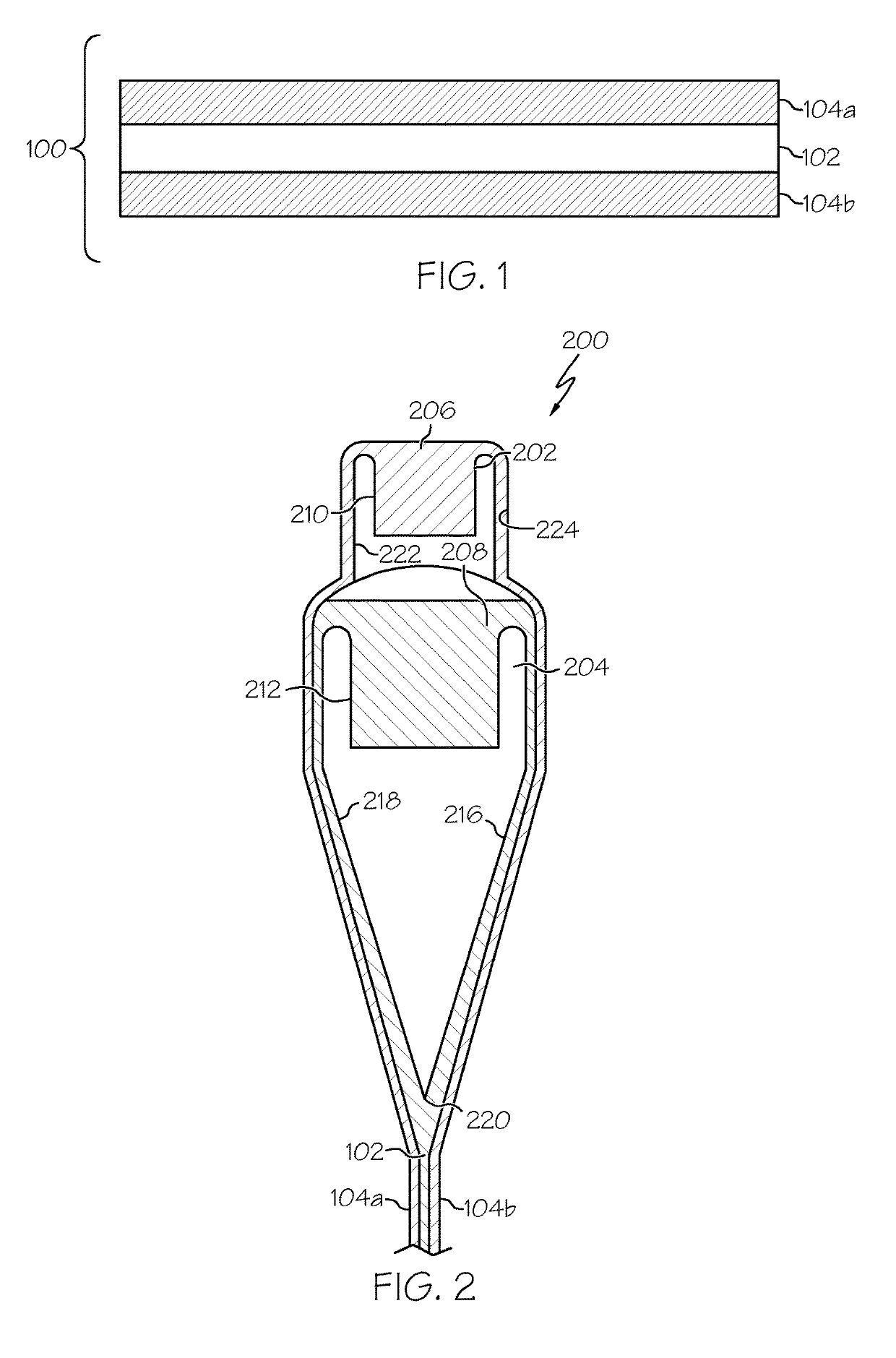 Laminated glass article with ceramic phase and method of making the article