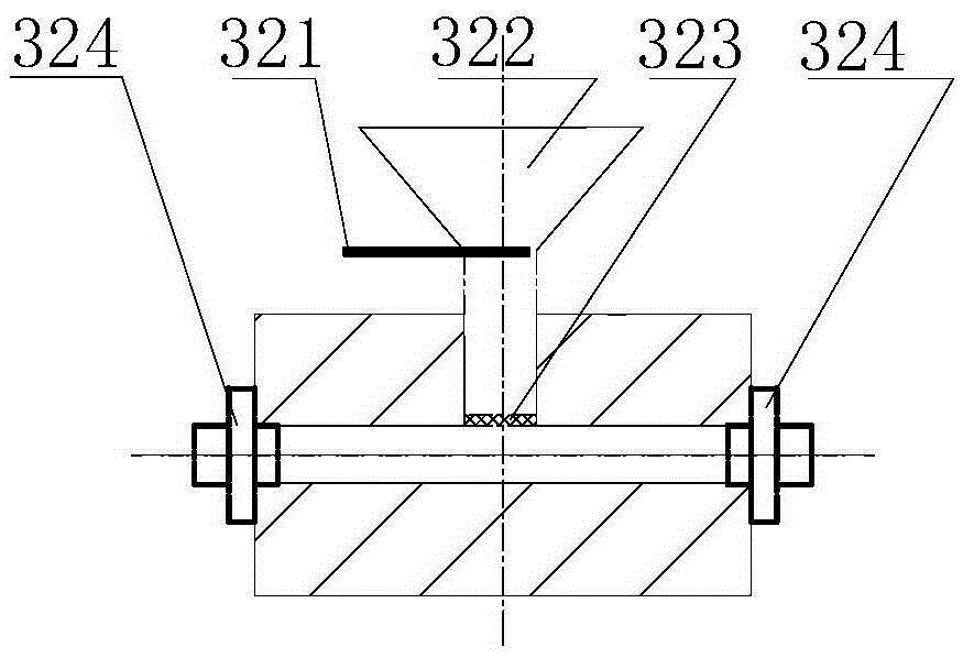 Aluminium alloy smelting device