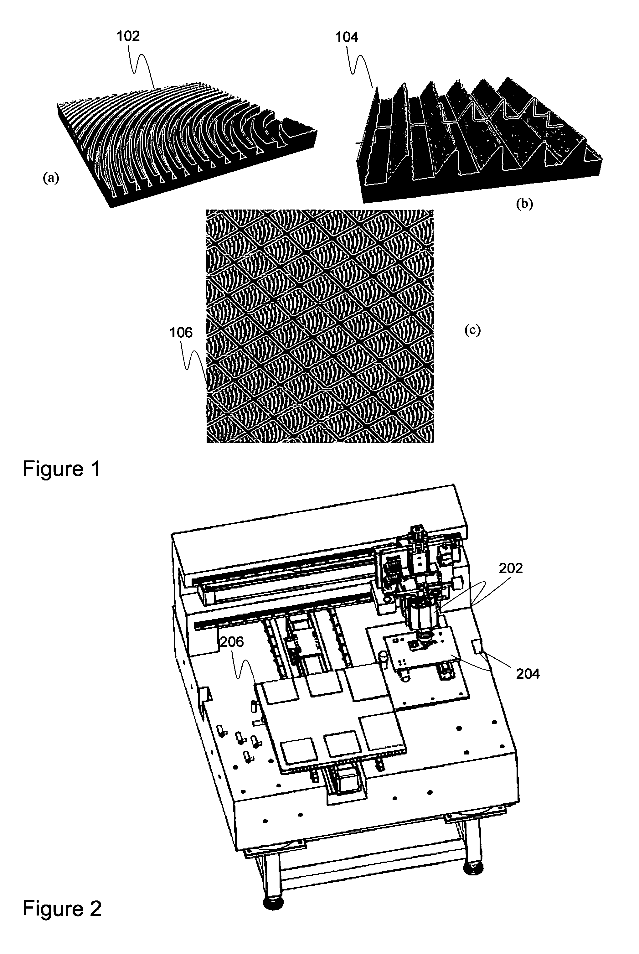 Method and arrangement for manufacturing optical products with complex three-dimensional forms