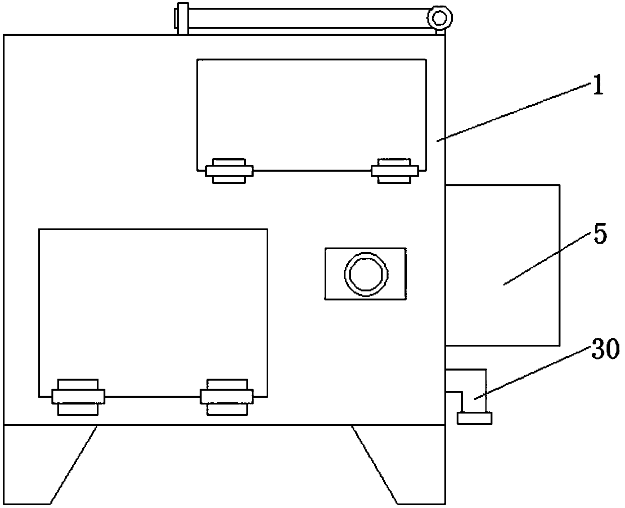 Environment-friendly device with impurity-collecting function