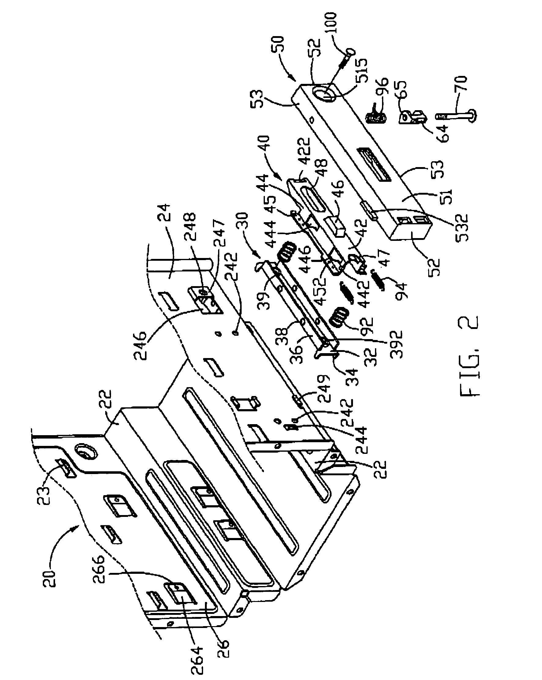 Mounting apparatus for storage device