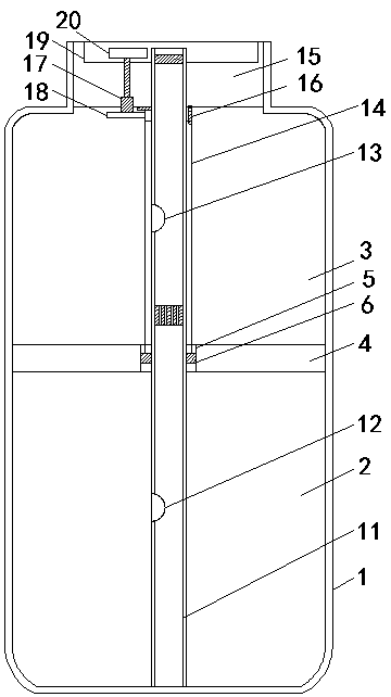 Medical oxygen containing device with large oxygen capacity