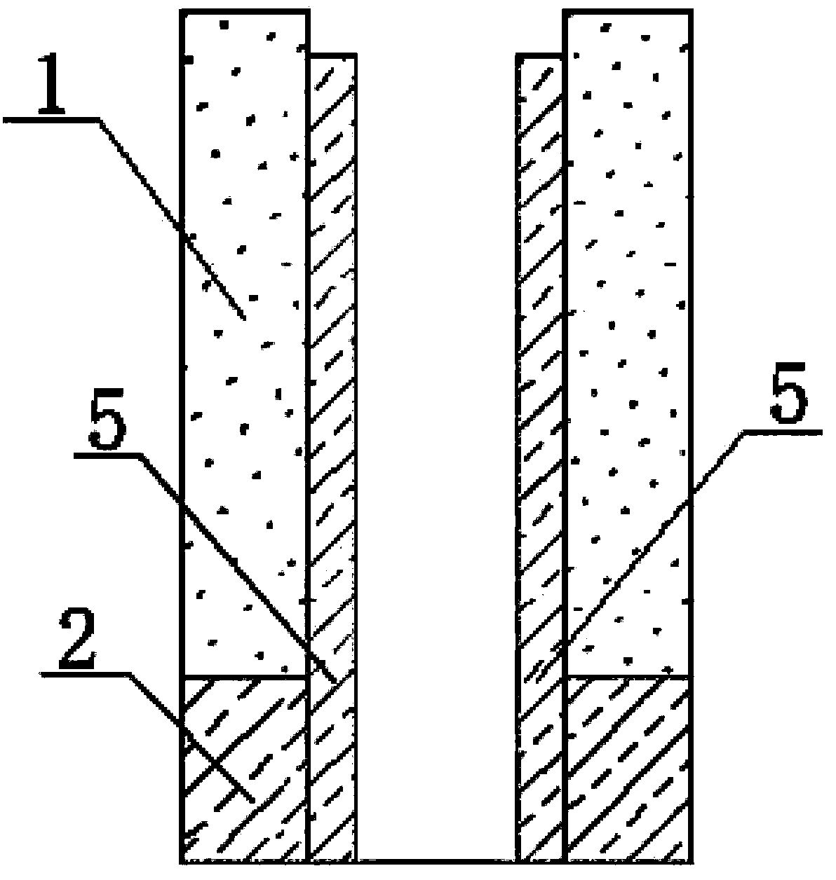 Process for manufacturing well-drilling casing pipe of ice layer