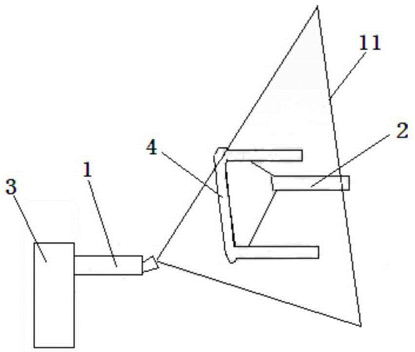 Testing mechanism used for testing main pin positioning angle during dynamic driving of vehicle