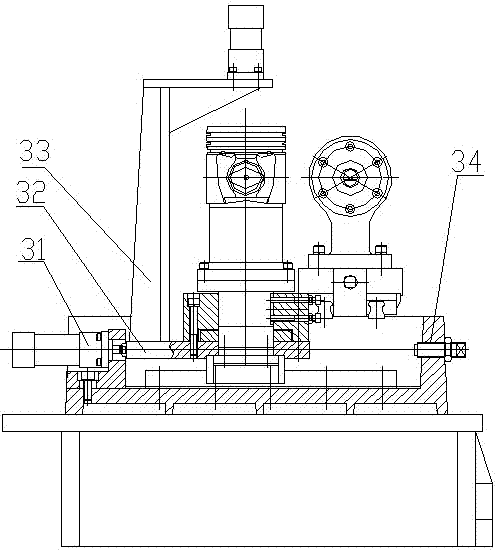 Special purpose machine tool for mounting piston copper bush