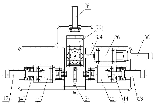 Special purpose machine tool for mounting piston copper bush