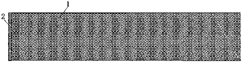 Metal shielding net