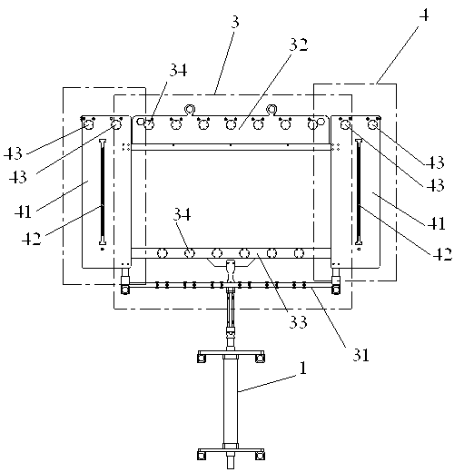 Paper storing device changing directions frequently