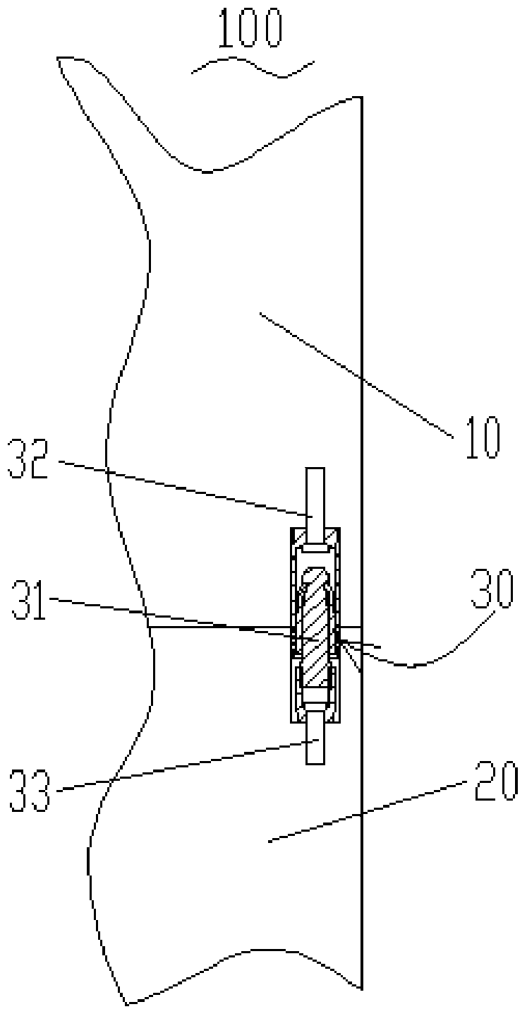 Snap-type connectors and connecting piles