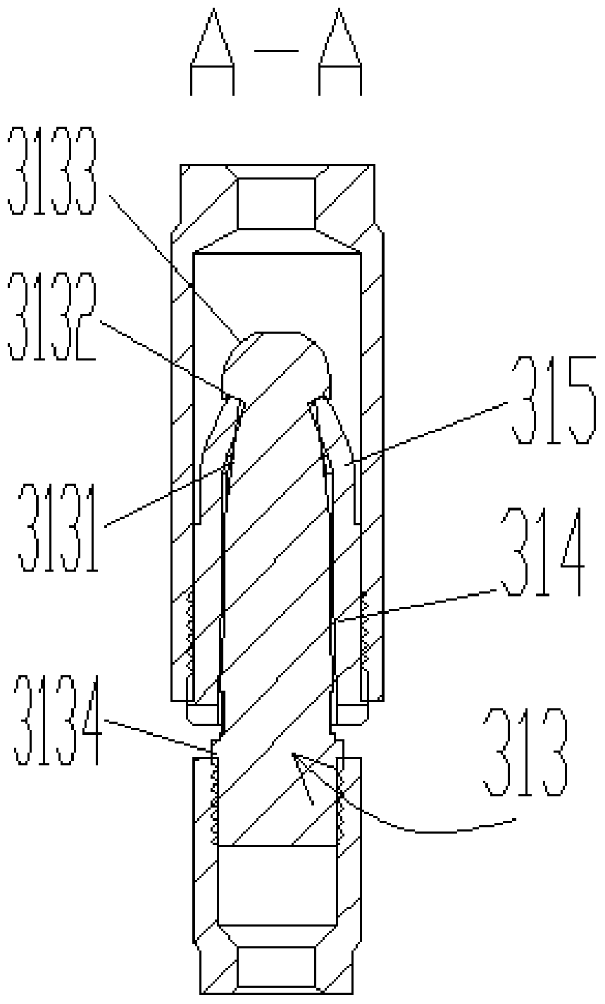 Snap-type connectors and connecting piles