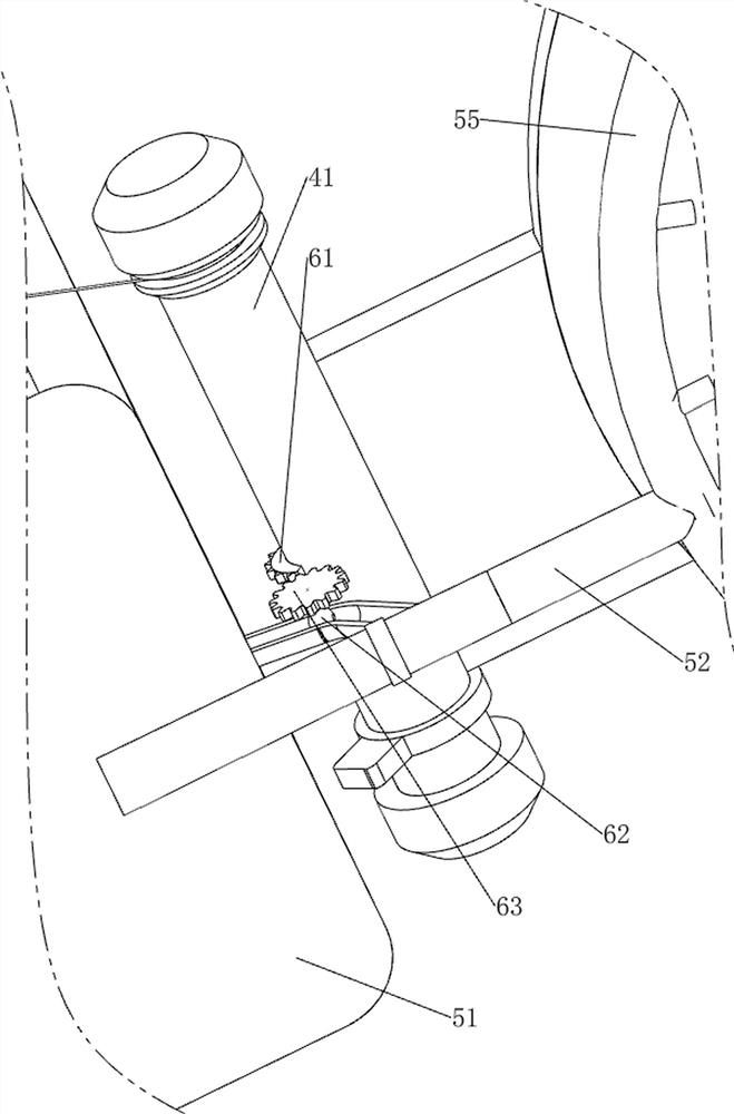 Patient vomitus collecting device for department of gastroenterology