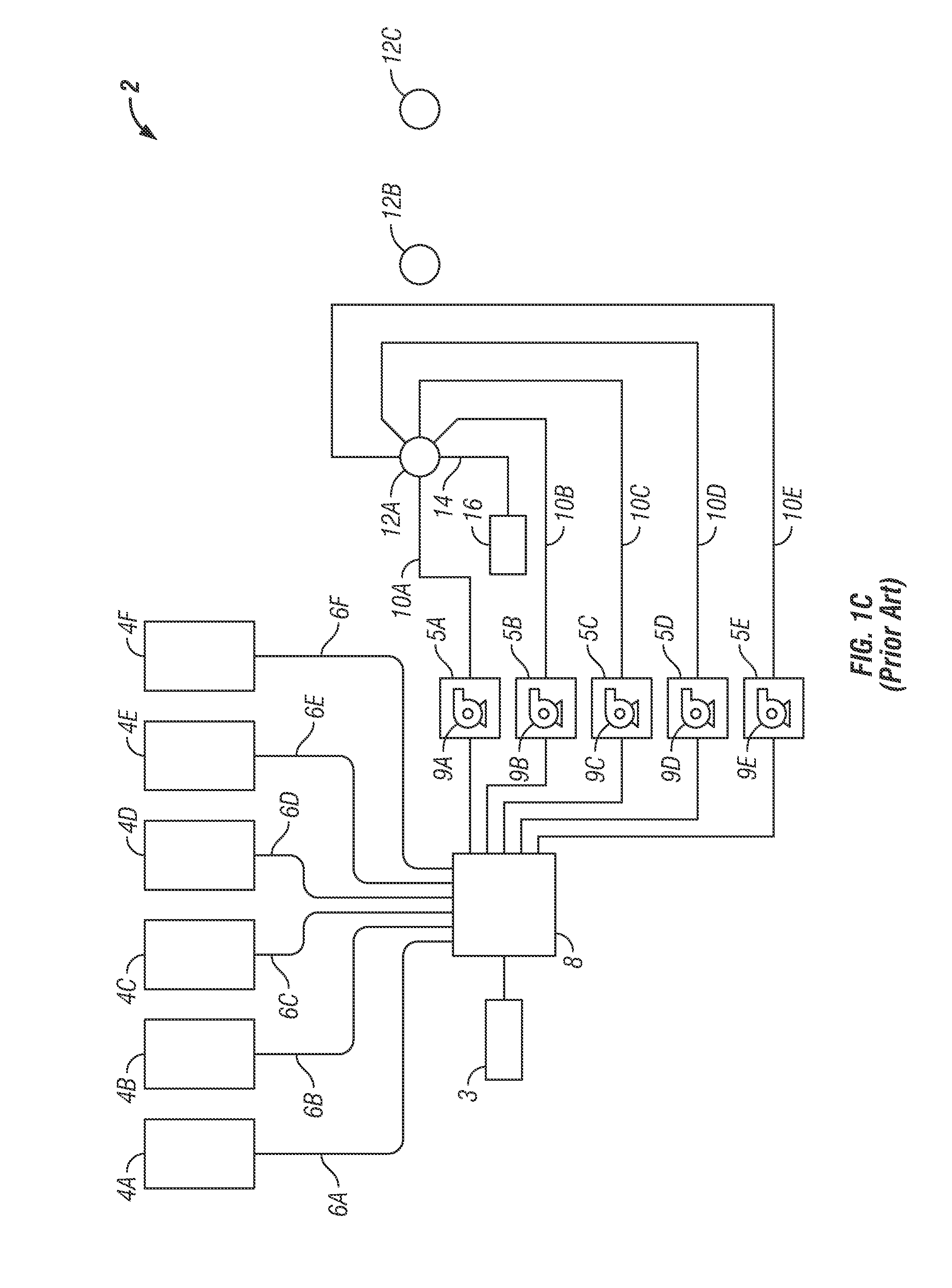 Goat head type injection block for fracturing trees in oilfield applications