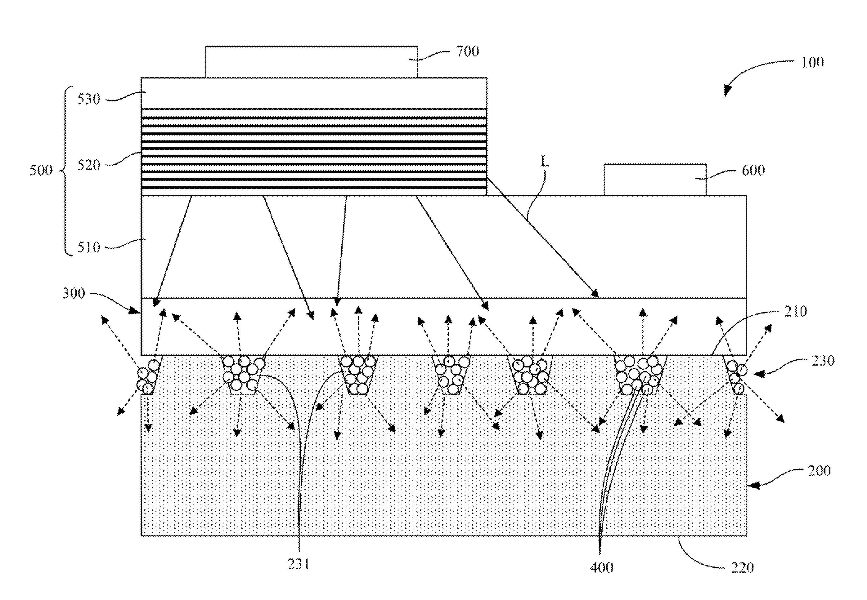 Light emitting diode element