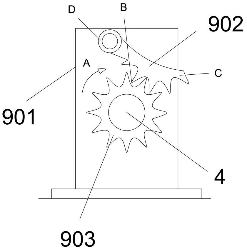 Roller cleaning device with automatic regulation and control function for conveying roller way