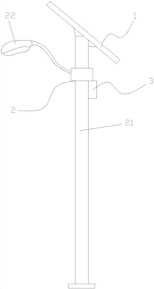 Solar scenic spot street lamp