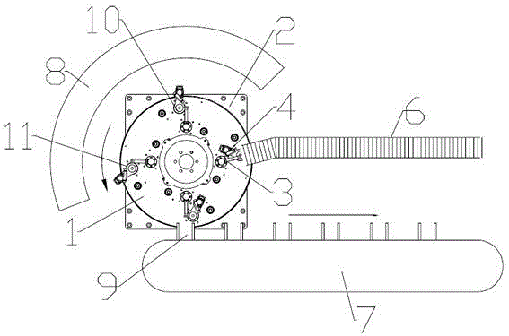 Boxing machine paper box opening method and paper box opening mechanism