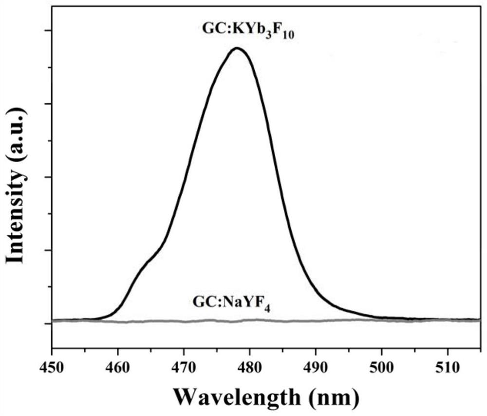 Fluorine-oxygen microcrystalline glass based on rare earth ion in-situ crystallization as well as preparation method and application of fluorine-oxygen microcrystalline glass